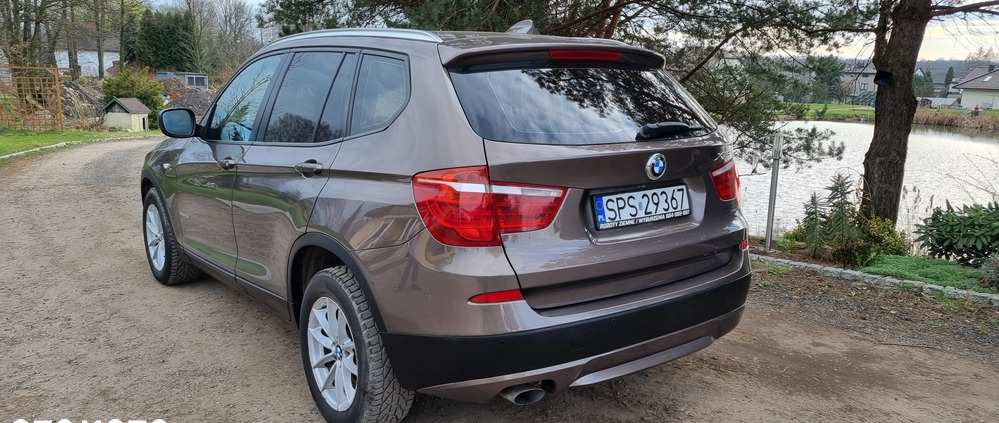 BMW X3 cena 57900 przebieg: 264000, rok produkcji 2012 z Pszczyna małe 92